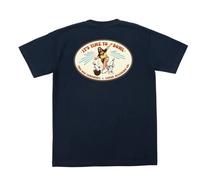 Loser Machine Throwing Rocks T-Shirt Herren Shirt Navy, L