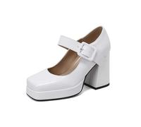 LOSSOL Trachten Sneaker Damen Weiß flach für Oktoberfest und Freizeit | Schlichte weiße Sneaker mit flacher Sohle, vielseitig und bequem für Dirndl, Oktoberfest, Wiesn und Alltag