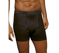 Lot de 5 Boxers Ultimate FreshIQ Pour Hommes Avec cale?on ComfortFlex - Couleurs assorties (XX-Large, Noir)