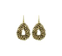 LOTT.gioielli Ohrringe Drop Raw, metallic gold, S, vergoldet