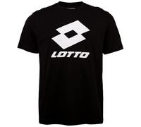 Lotto 1124002 Men, T-Shirt, Regular Fit Herren T-Shirt Caviar S