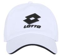 Baseball Cap LOTTO, Damen, weiß (hellweiß), 100% Baumwolle, unifarben, sportlich, Caps, - mit hochwertiger Logo-Stickerei (79102238-0) hellweiß