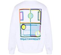 Lotto 1725121 Men Sweatshirt, Regular Fit I 11-0601 Bright White I L