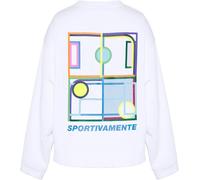Lotto Damen Basic Sweatshirt 1725129 Bright White-S