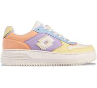Sneaker LOTTO, Damen, Gr. 39, gelb, flamingo, Synthetik, mehrfarbig, Schuhe Sneaker, - auch in Kindergrößen erhältlich (83809416-39) gelb, flamingo