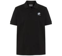 LOTTO Herren 1124003 Polo Shirt, Regular Fit Polohemd, Caviar, XXXXXXL