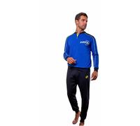 Lotto Herren-Pyjama aus Baumwolle, lang, mercerisiert, leicht, auch in Übergrößen, 1099 Bluette, XXXXL