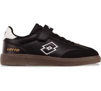 Lotto Unisex Kinder Sneaker, Black White, 29 EU