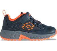 Sneaker LOTTO, Damen, Gr. 27, orange (navy, fr.orange), Synthetik, Textil, mehrfarbig, Schuhe Sneaker, - in kinderfußgerechter Passform (76593143-27) navy, fr.orange
