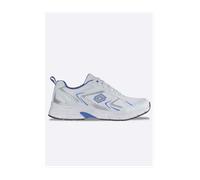 Sneaker LOTTO, Damen, Gr. 40, weiß, blau, Kunstfaser, Synthetik, Schuhe Sneaker, - besonders leicht & bequem (82419522-40) weiß, blau