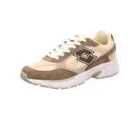 Lotto Lifes Herren-Sneaker FLOWTIV Braun-Taupe-Beige-Weiß 43