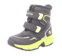 Lotto Lifes Kinder-Jungen-Outdoor-Allwetterstiefel ALSTYNE TEX K Schwarz-Gelb 28