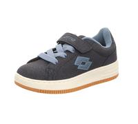 Lotto Lifes Kinder-Jungen-Sneaker-Slipper-Klettschuh Bau-Weiß 32