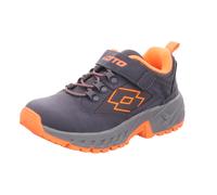 Lotto Lifes Kinder-Jungen-Sneaker-Slipper-Klettschuh WOODLARK K Blau-Grau-Orange 31