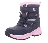 Lotto Lifes Kinder-Mädchen-Outdoor-Allwetterstiefelgefüttert Blau-Violett-Pink 29