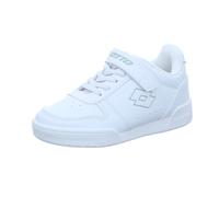 Lotto Lifes Kinder-Mädchen-Snealer-Slipper-Klettschuh TITANIS OC K Weiß-Hell-Grau 31