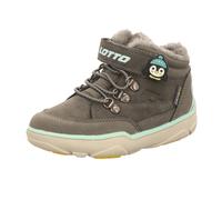 Lotto Lifes Kinder-Sneaker ANILA TEX M Dunkel-Grau-Mint-Grün 27