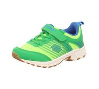 Lotto Lifes Kinder-Sneaker-Klettschuh HATUSH K Unisex Kids Grün-Blau-Weiß 33