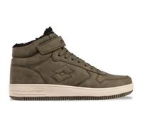 Sneaker LOTTO, Gr. 37, grün (olive, schwarz), Synthetik, sportlich, Schuhe, - mit wärmendem Innenfutter (29989256-37) olive, schwarz