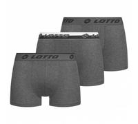 Lotto Retro Herren Boxershorts 3er-Pack grau MBXX1002NET-GREY M
