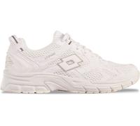 Sneaker LOTTO, Damen, Gr. 43, weiß, Kunstfaser, Synthetik, unifarben, Schuhe Sneaker, - in angesagtem 2000er Look (84299642-43) weiß