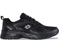 Sneaker LOTTO, Gr. 41, schwarz, Textil, Synthetik, sportlich, Schuhe, - besonders leicht & bequem (30709854-41) schwarz