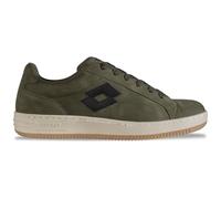 Sneaker LOTTO, Gr. 36, grün (olive, schwarz), Synthetik, mehrfarbig, sportlich, Schuhe, - in angesagtem Y2K Design (73613950-36) olive, schwarz
