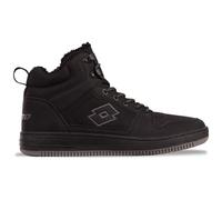 Sneaker LOTTO, Herren, Gr. 42, schwarz, Synthetik, Textil, mehrfarbig, Schuhe Sneaker, - mit wärmendem Teddy-Futter (68575347-42) schwarz