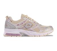 Sneaker LOTTO, Gr. 37, silber, dunkelrose, Textil, Synthetik, sportlich, Schuhe (67122834-37) silber, dunkelrose