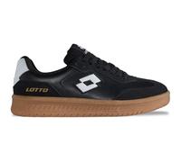 Sneaker LOTTO, Gr. 41, schwarz-weiß (schwarz, weiß), Synthetik, sportlich, Schuhe (96666722-41) schwarz, weiß