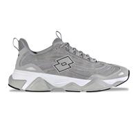 Sneaker LOTTO, Herren, Gr. 45, leuchtendesgrau, grau, Kunstfaser, Synthetik, Schuhe Sneaker, - im angesagten 90er Jahre Look (83206662-45) leuchtendesgrau, grau