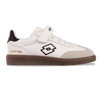 Lotto Unisex Kinder Vintal Sneaker, White Black, 29 EU