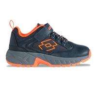 Sneaker LOTTO, Damen, Gr. 31, orange (navy, fr.orange), Synthetik, Textil, mehrfarbig, Schuhe Sneaker, - in kinderfußgerechter Passform (76593143-31) navy, fr.orange