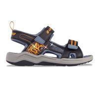 Sandale LOTTO, Kinder, Gr. 35, blau (navy, orange), Synthetik, mehrfarbig, Schuhe Sandale, - mit blinkenden LED Leuchten (18169320-35) navy, orange