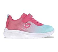 Sneaker LOTTO, Mädchen, Gr. 33, leuchtendespink, teal, Mesh, Synthetik, Schuhe Sneaker, - extra leicht & bequem (89431658-33) leuchtendespink, teal