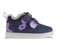 Lotto STYLECODE: 2800030M VELBANI FUR M Unisex Kids Sneaker Navy/Lilac Größe: 24
