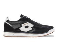 Sneaker LOTTO, Herren, Gr. 39, schwarz-weiß (schwarz, weiß), Synthetik, mehrfarbig, Schuhe Sneaker, - in angesagtem Retrodesign (60637143-39) schwarz, weiß