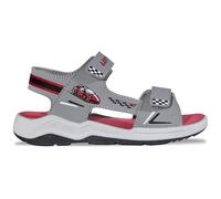 Sandale LOTTO, Mädchen, Gr. 30, grau, rot, Synthetik, Schuhe Sandale, - in kinderfußgerechter Passform (60458231-30) grau, rot