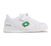 Lotto Unisex Kinder Jambol Sneaker, White Green, 29 EU