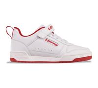 Lotto Unisex Kinder Sneaker, White Red, 29 EU