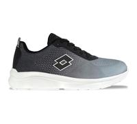 Lotto Sport Sneaker Relazio – zonenstrukturiertes Mesh-Obermaterial – Herren 42 Schwarz/Grau