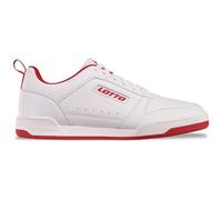 Lotto Unisex Sneaker, White/RED, 37 EU