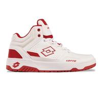 Lotto Unisex Sneaker, White/RED, 38 EU