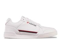 Lotto Unisex Nandu Sneaker, White/RED, 44 EU