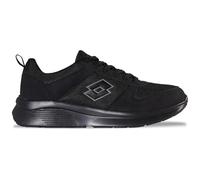 Sneaker LOTTO, Herren, Gr. 42, schwarz (schwarz, dunkelgrau), Kunstfaser, Synthetik, unifarben, Schuhe Sneaker, - extra leicht & bequem (31017955-42) schwarz, dunkelgrau