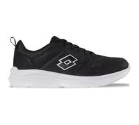 Sneaker LOTTO, Herren, Gr. 44, schwarz-weiß (schwarz, weiß), Kunstfaser, Synthetik, Mesh, Schuhe Sneaker, - besonders leicht & bequem (48461563-44) schwarz, weiß