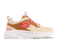 Lotto Unisex SPIRITIV Sneaker, Camel/Coral, 45 EU