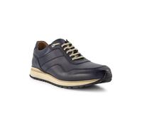 LOTTUSSE Sneaker Herren Glattleder blau, 44 (9.5)