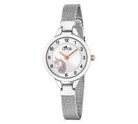 Lotus Kinderuhr 18862/2 Junior – 316L Edelstahl Silber, Quarz, Mineralglas, 5 ATM, Geschenkarmband