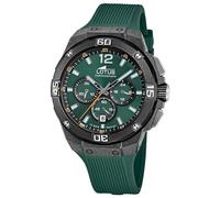 Lotus 18975/2 Herren-Armbanduhr Chronograph Grün/Schwarz